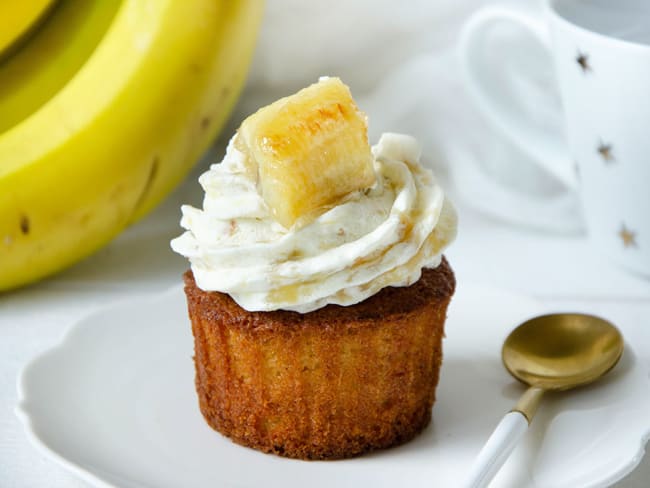 Banana cupcakes