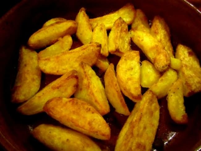 Frites ou Potatoes au four à la graisse de canard