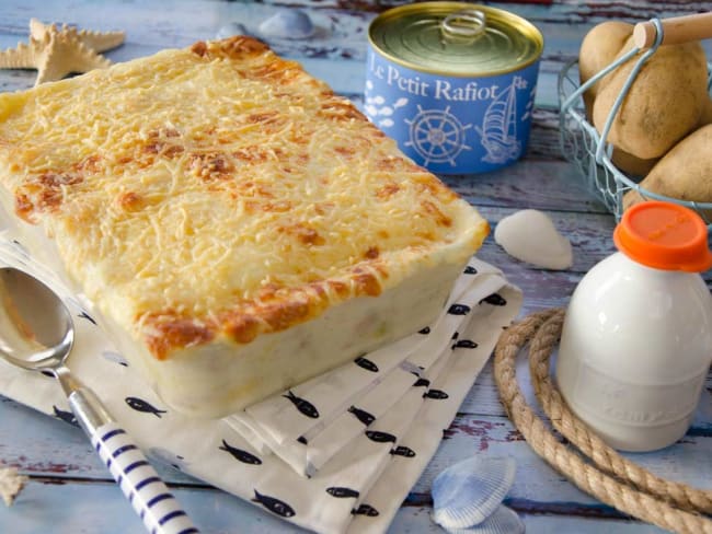 Gratin thon pommes de terre