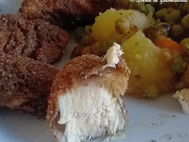 Nuggets de poulet au son de blé