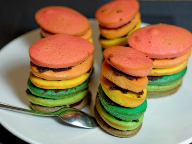 Rainbow XXL, gâteaux aux yaourts multicolores