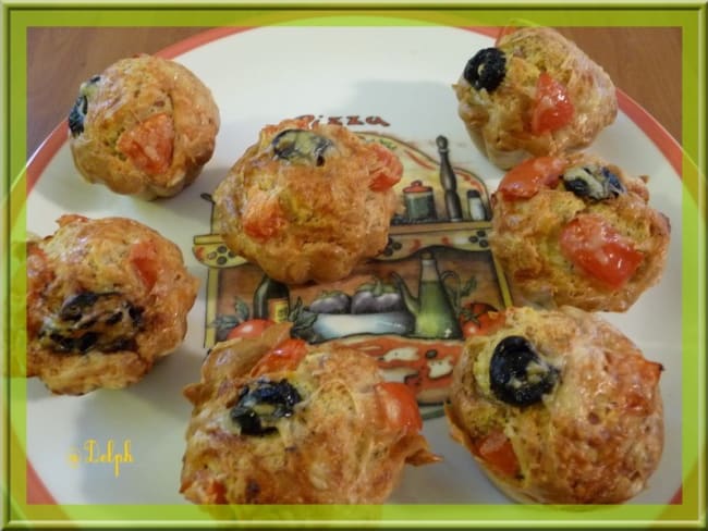 Muffins façon pizza