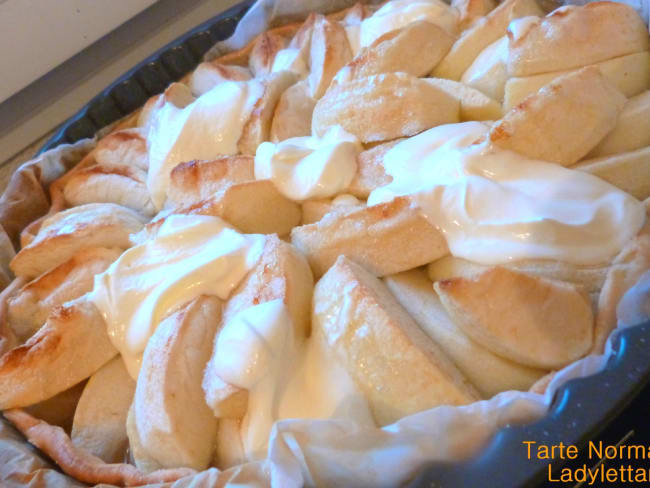 Tarte Normande aux pommes