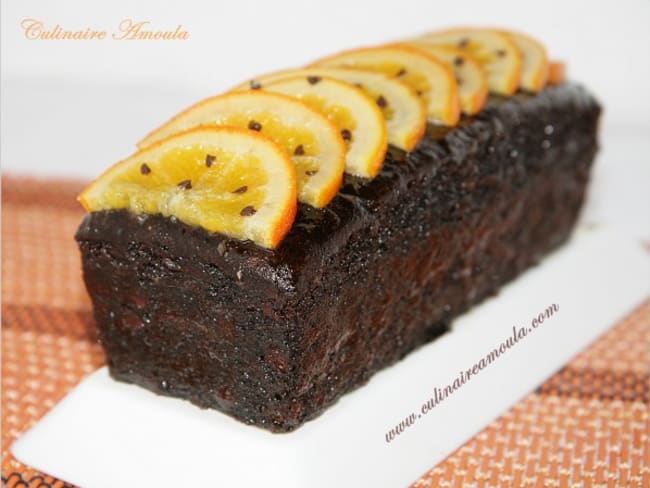 Cake chocolat à l'orange de Philippe Andrieu