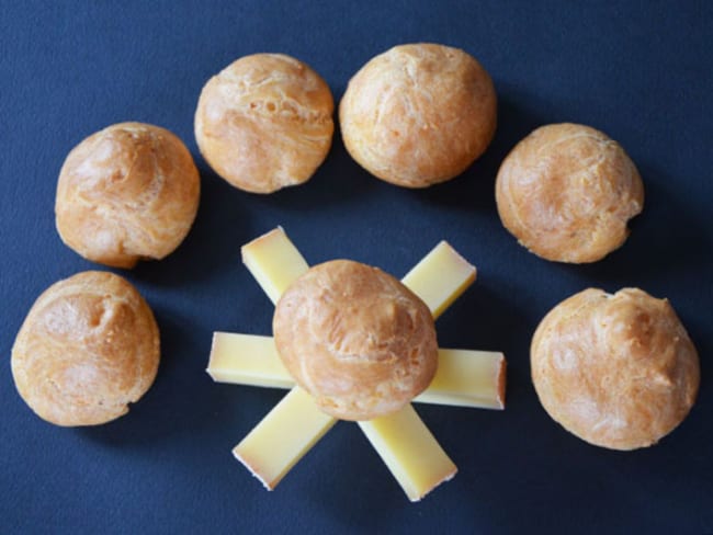 Gougères au comté