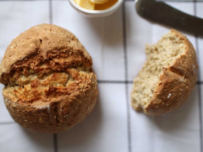 Irish bread aux flocons d’avoine