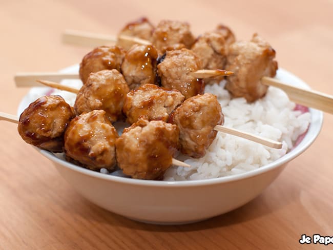 Brochette Yakitori au poulet