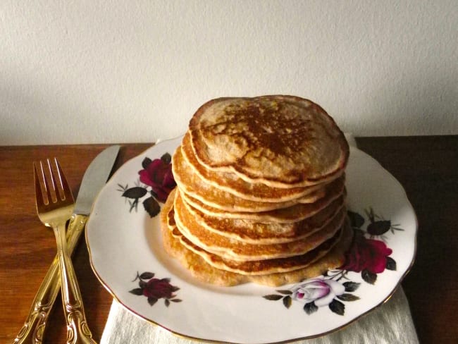 Pancakes à l'épeautre et à la noisette