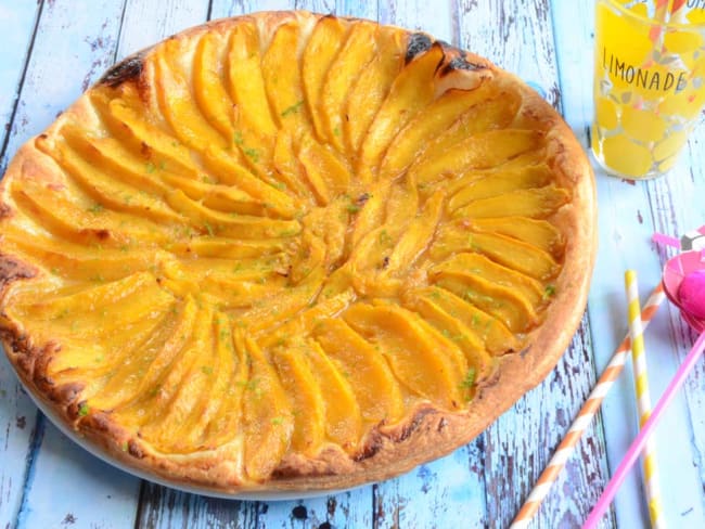 Tarte mangue citron vert