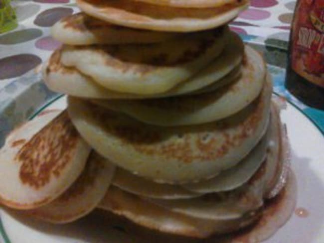 Pancakes au sirop d’érable