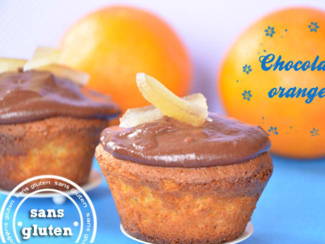 Cupcakes chocolat orange sans gluten