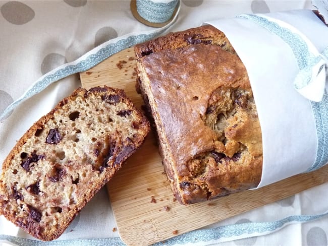 Banana chocolate bread