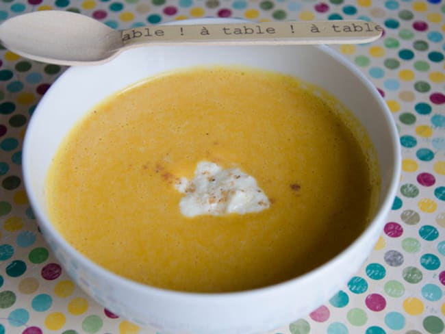 Velouté de butternut crème au gingembre