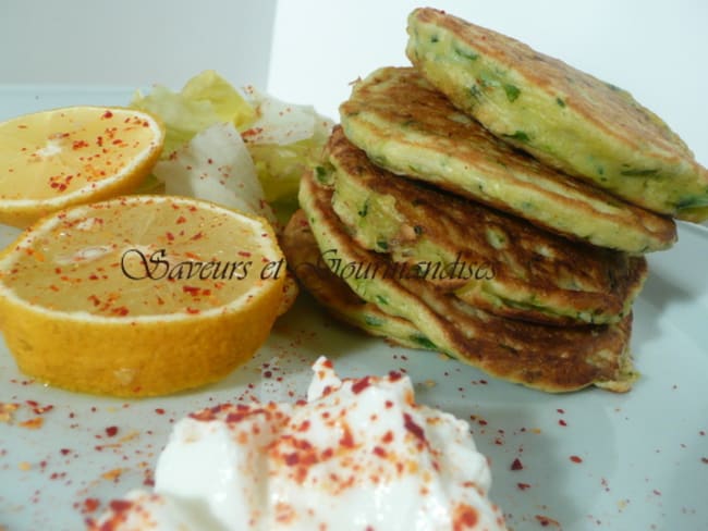 Galettes de courgettes au st-môret