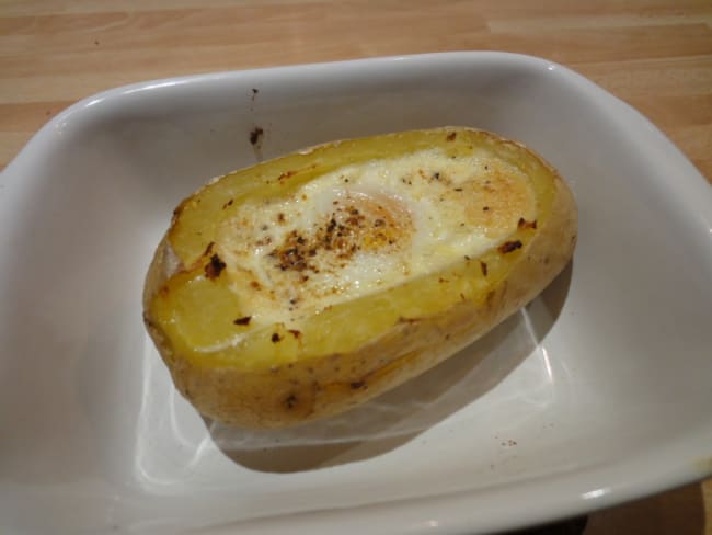 Oeuf en cocotte parmentière