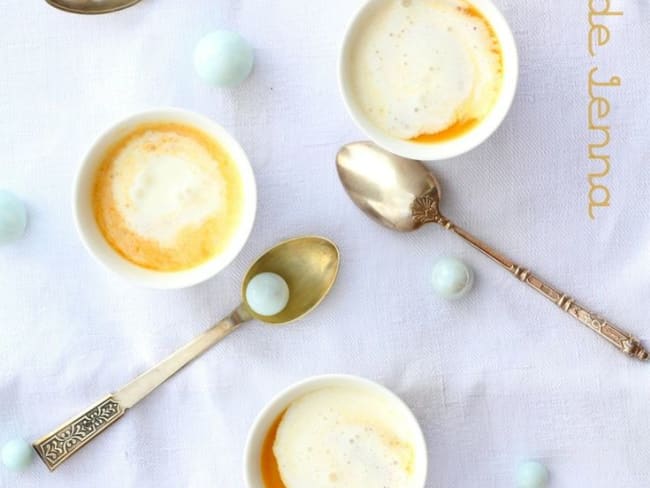 Velouté de topinambour au curry rouge