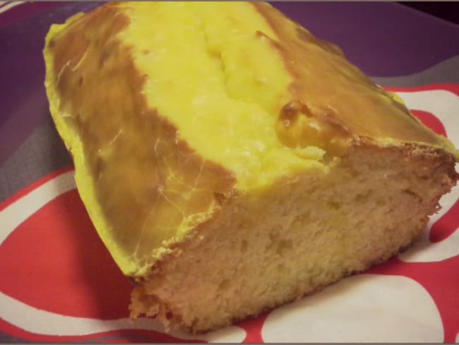 Cake au lemon curd