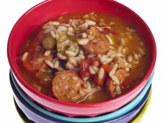 Gumbo Poulet-Saucisse