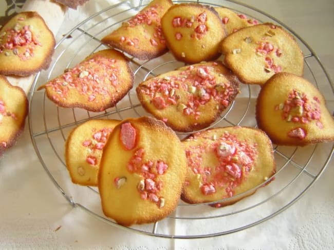 Les tuiles aux pralines roses