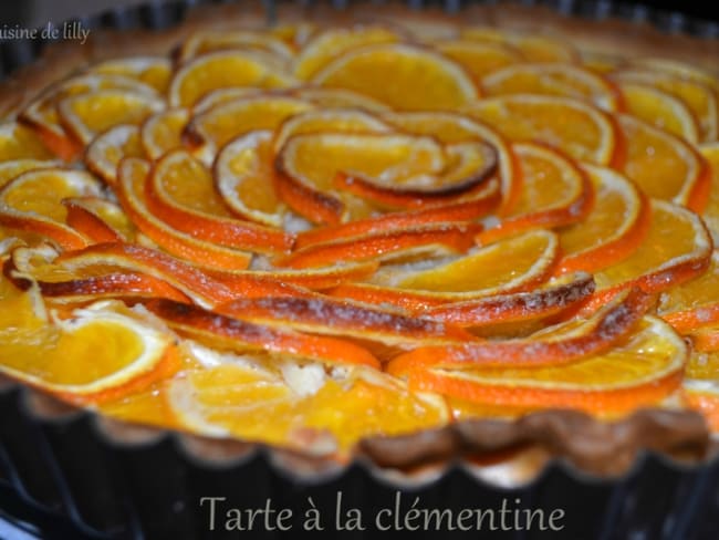 Tarte à la clémentine