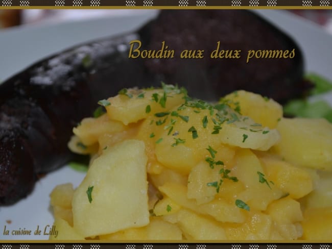 Boudin aux deux pommes