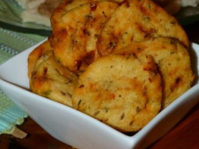 Cookies aux tomates séchées