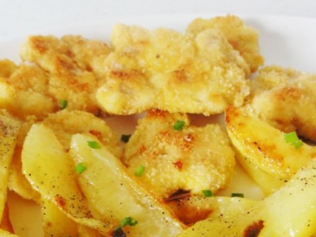 Nuggets de poulet panés