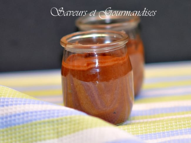 Mousse de yaourt au chocolat