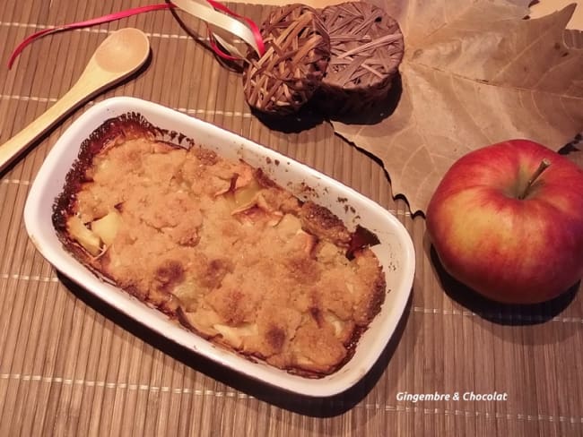 Crumble aux pommes