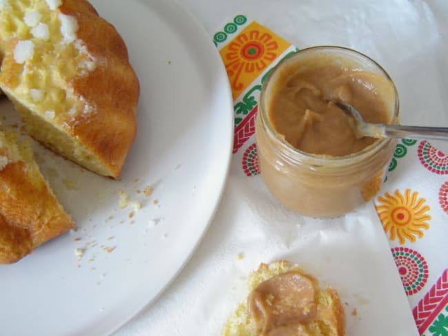 La pomme à tartiner au sirop d'érable