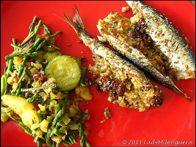 Sardines farcies à la palermoise