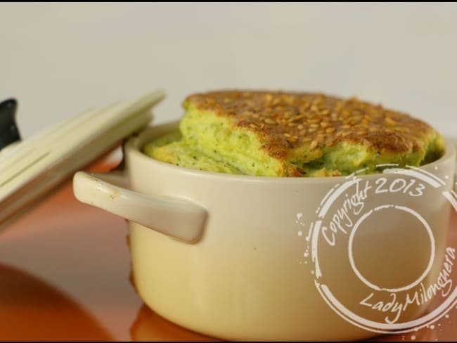 Soufflés au brocoli