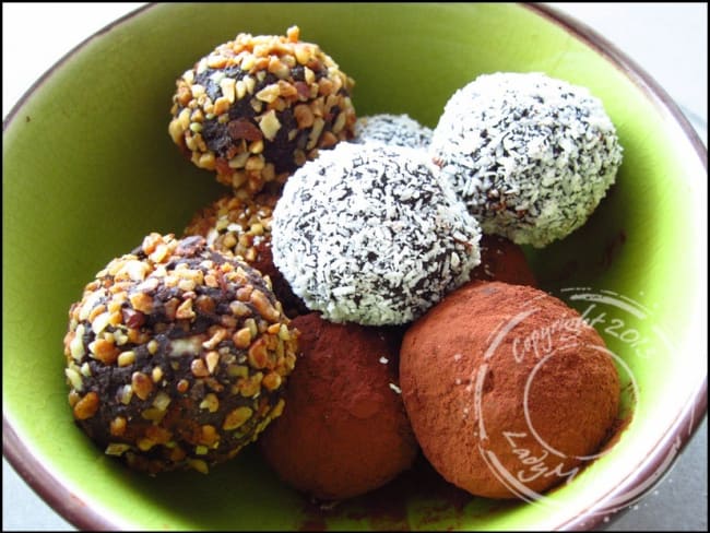 Truffes au chocolat de Trish Deseine