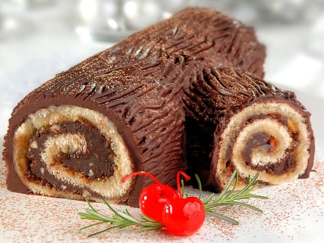 Tronc de Noël, Gâteau Traditionnel