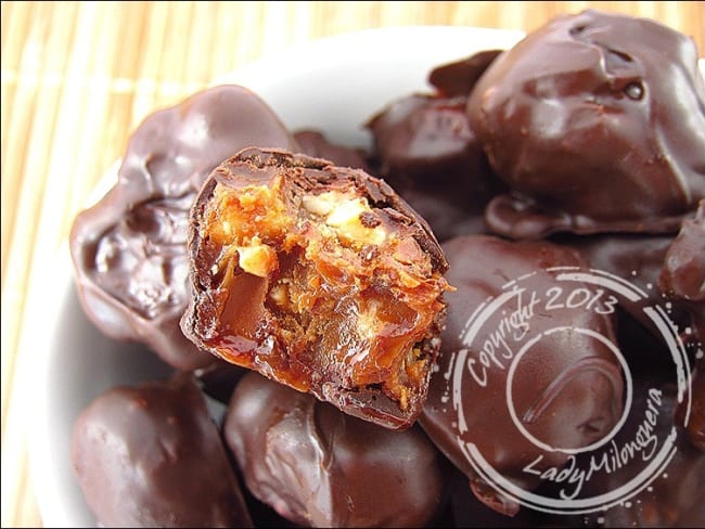 Bouchées croquantes chocolat-caramel