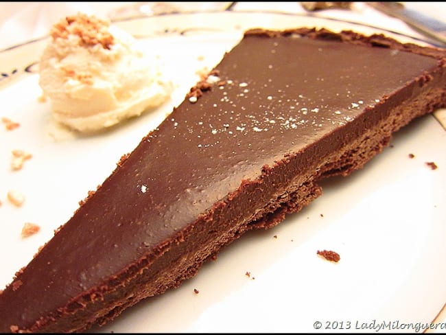 Tarte au chocolat de Yann Couvreur