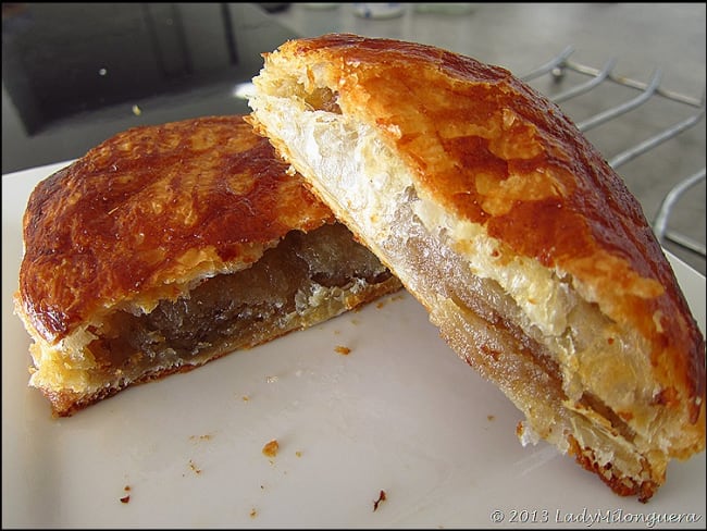 Galette des Rois cévenole à la crème de marrons