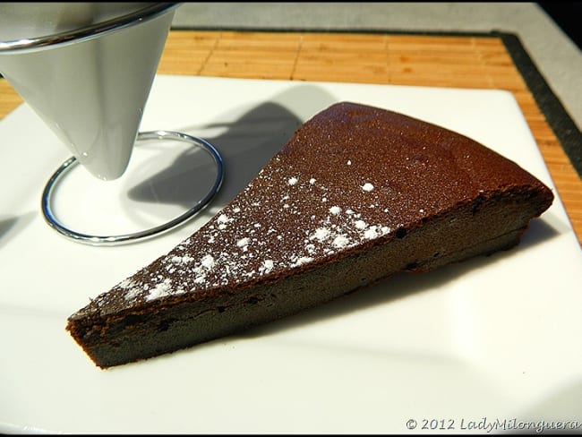 Fondant au chocolat et mascarpone de Cyril Lignac