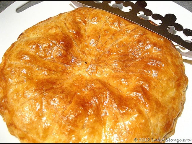 Galette des Rois à la crème de mandarine