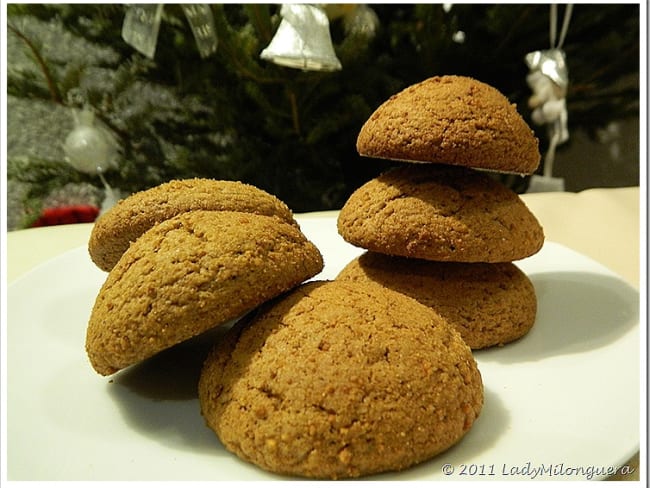 Cookies au gingembre - Gingersnap cookies