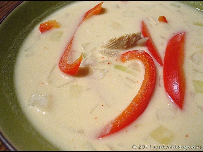 Soupe indonésienne au poulet