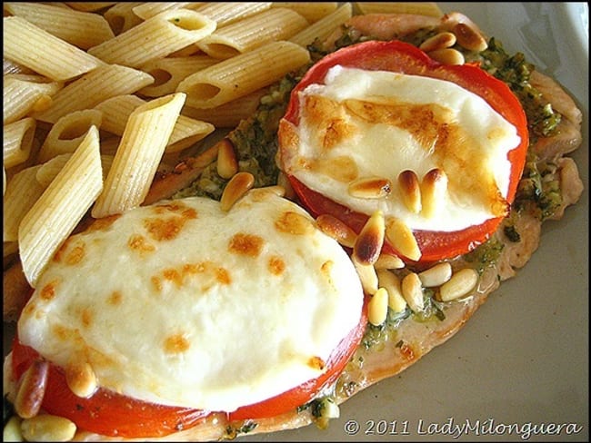 Escalopes de dinde gratinées