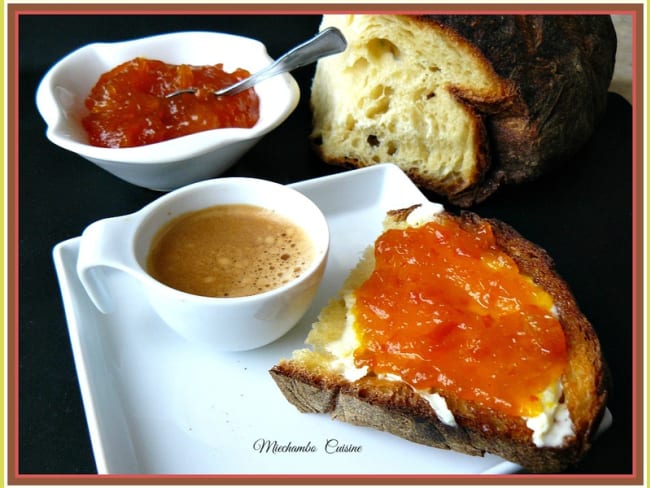 Confiture de Potimarron aux Oranges Sanguines