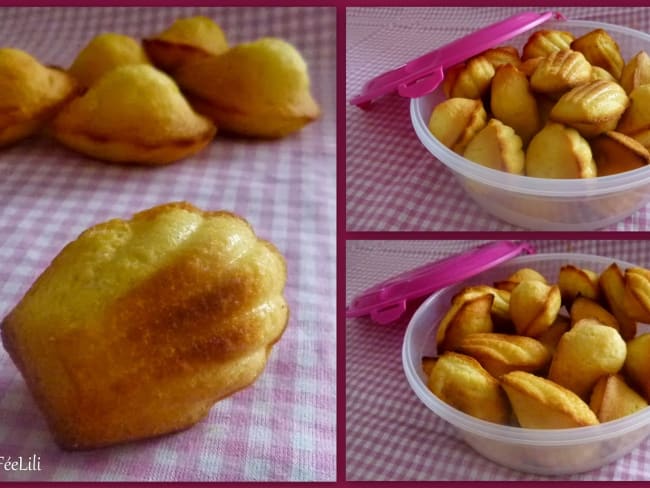 Madeleines à l'ancienne au bon goût de beurre