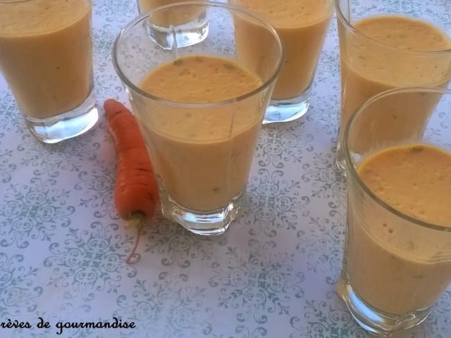 Panacotta carottes coco