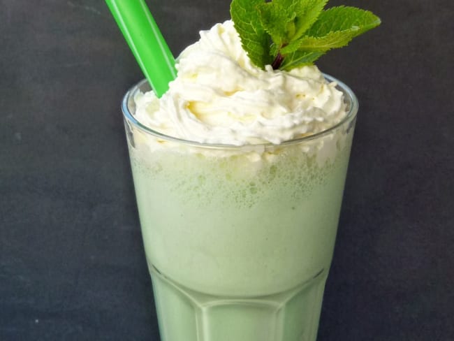 Le Milk Shake à la menthe de la St Patrick