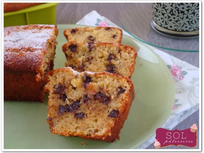 Mini cakes à la farine de pois chiche banane et pépites de chocolat sans gluten