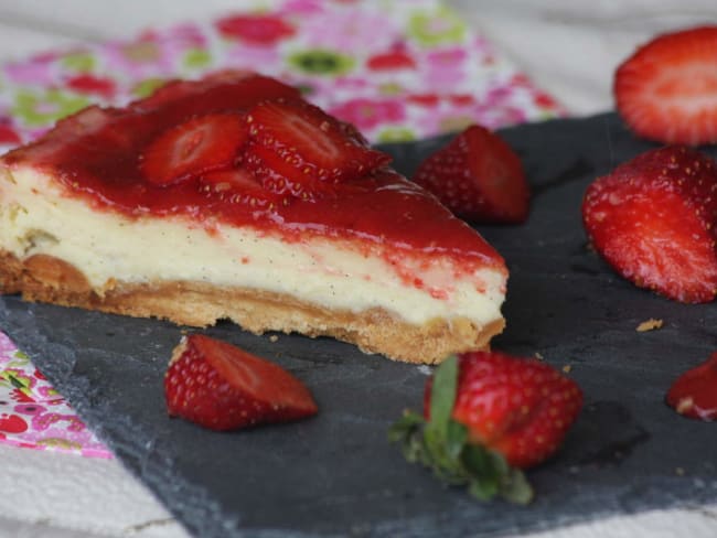 cheesecake aux fraises