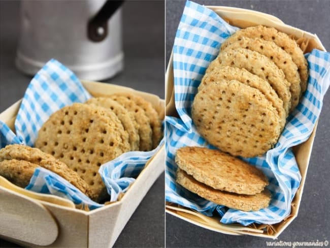 Biscuits "maison" comme les fameux sablés britanniques McVities