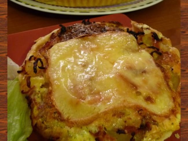 Tarte à la raclette